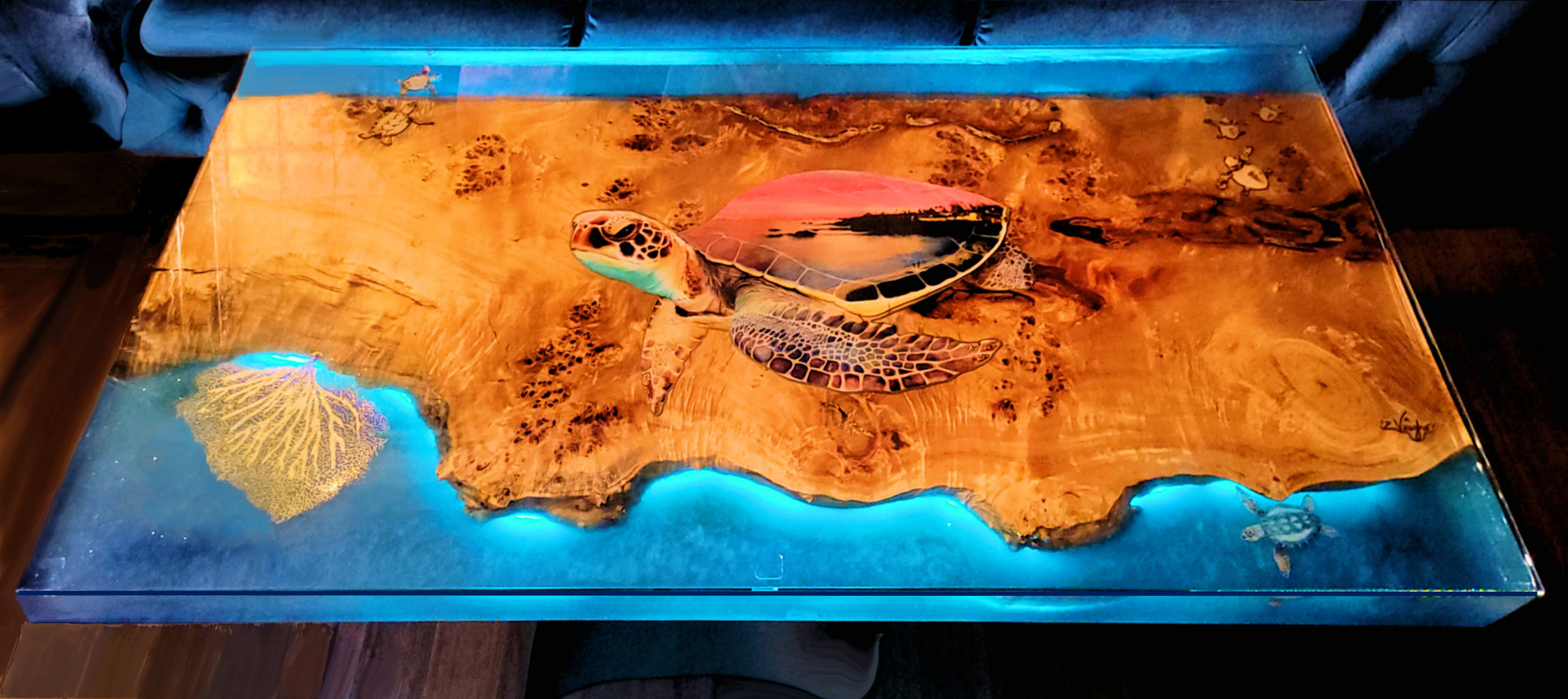 Tortuga Laguna - Seaside Coffee Table